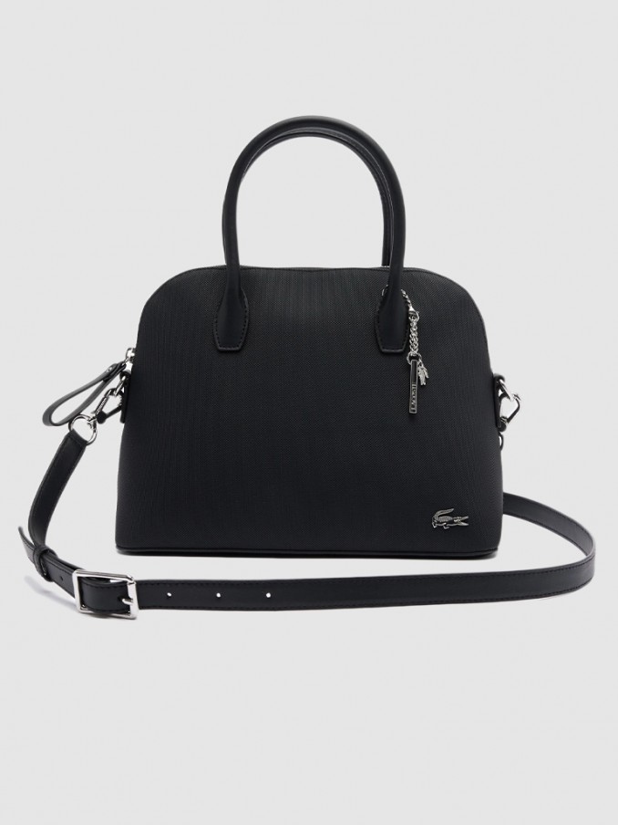 Handbag Woman Black Lacoste