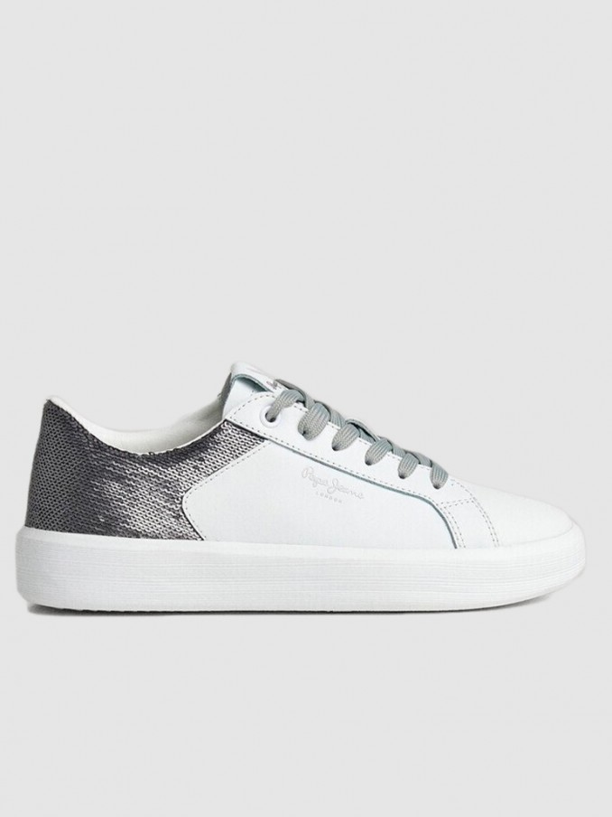 Tenis Mujer Blanco Pepe Jeans London