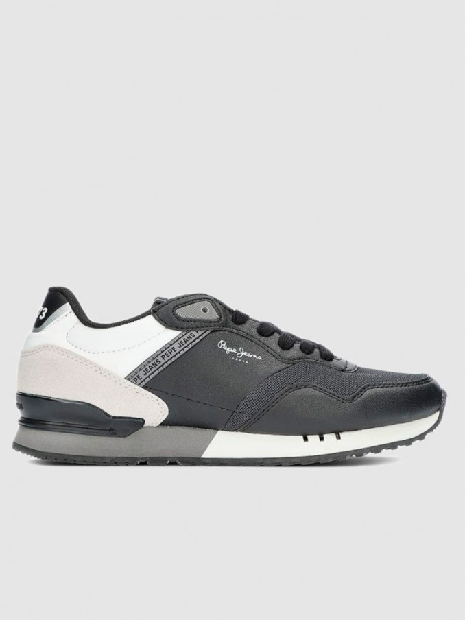 Sneakers Man Black Pepe Jeans London