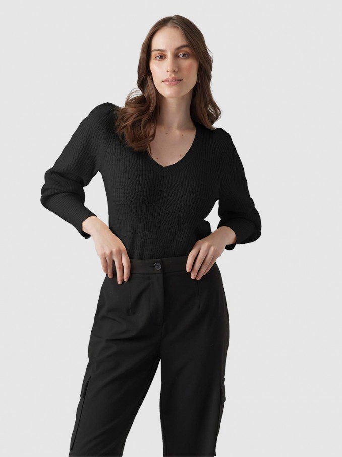 Pullover Woman Black Vero Moda