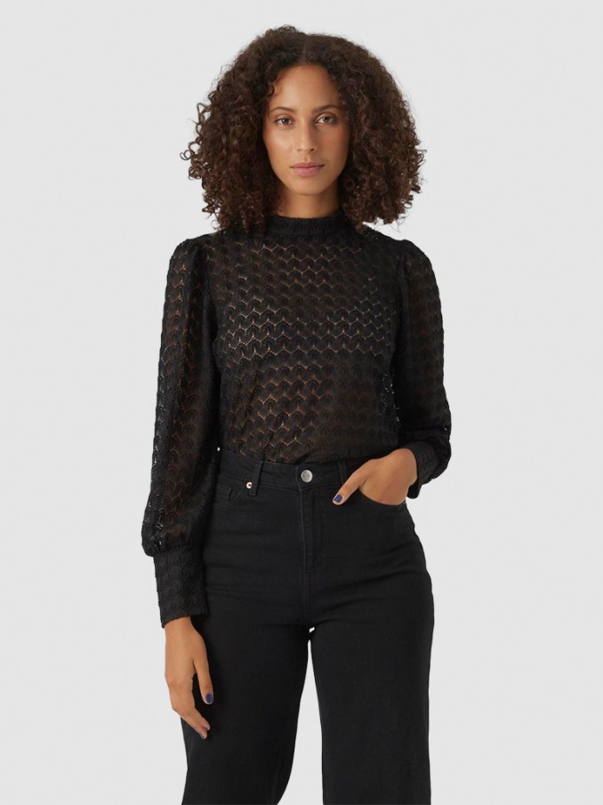 Blouse Woman Black Vero Moda