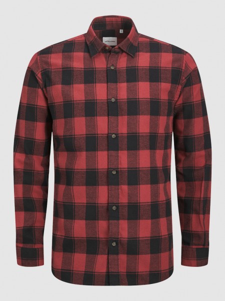 Camisa Homem Plain Jack & Jones