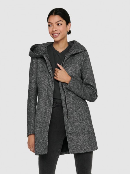 Chaqueta Mujer Gris Only