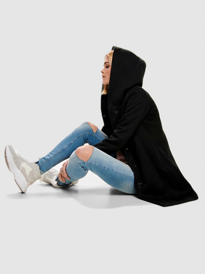 Chaqueta Mujer Negro Only