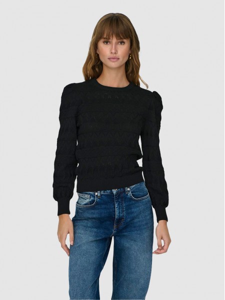 Pullover Woman Black Only