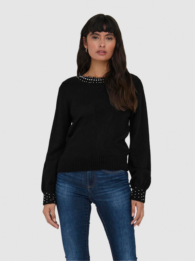 Pullover Woman Black Only