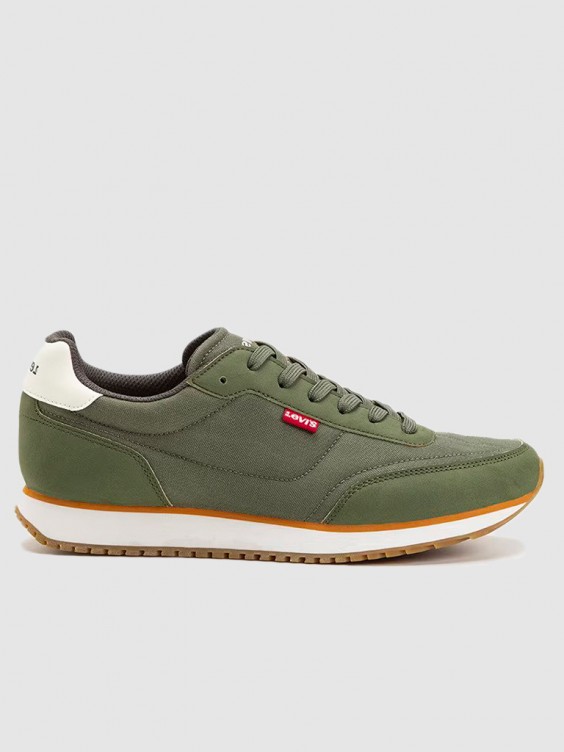Levis Olive Green Casual Shoes Buy Levis Men Olive Green Solid