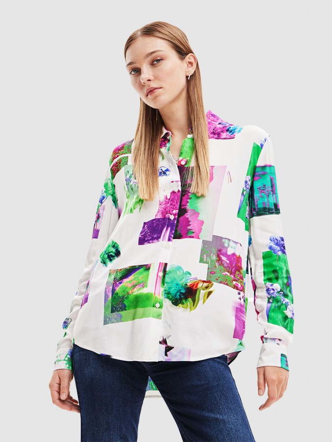 Shirt Woman Multicolor Desigual
