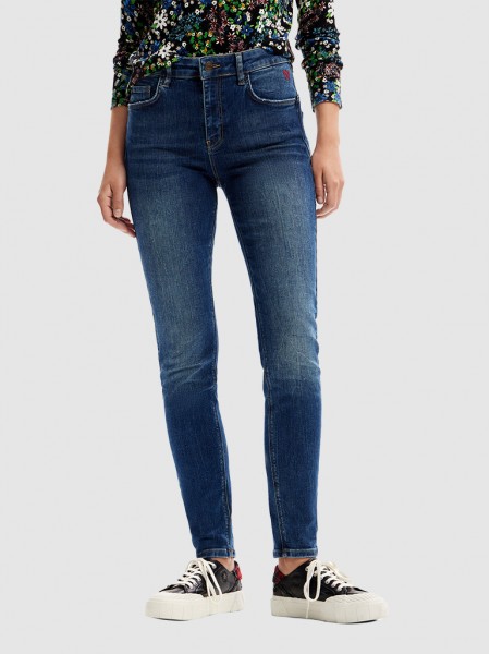 Pants Woman Jeans Desigual