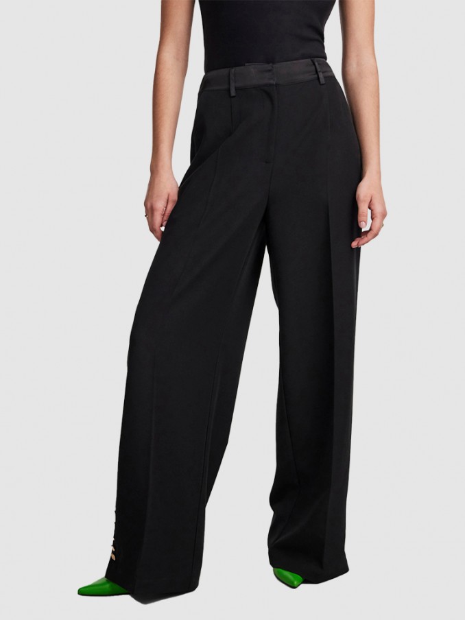 Pantalones Mujer Negro Yas