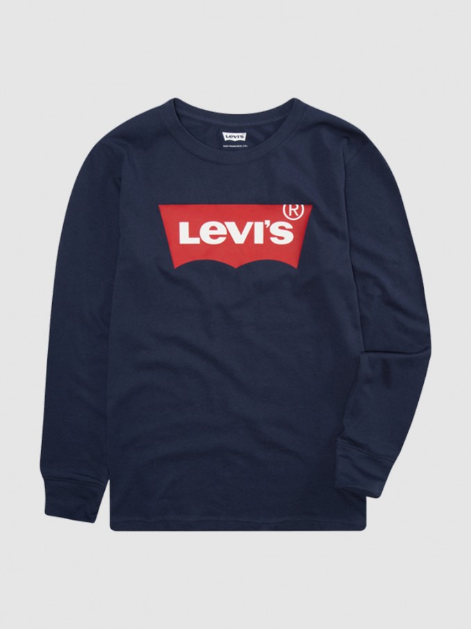 Sweatshirt Bebe Nio Azul Marino Levis