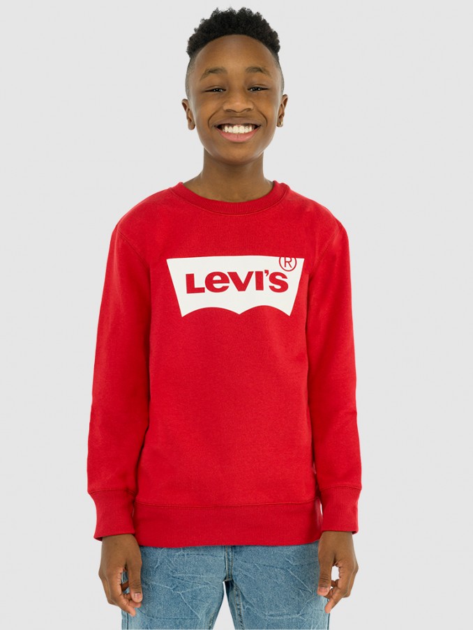 Sweatshirt Boy Red Levis