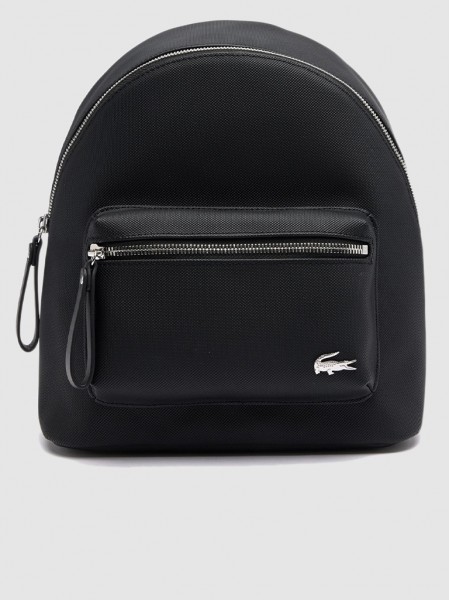 Backpack Woman Black Lacoste