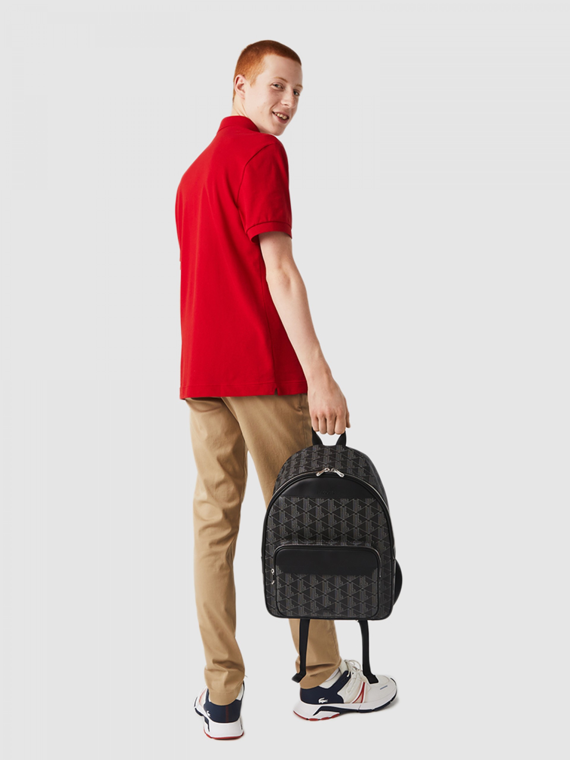 Backpack Man Black Lacoste