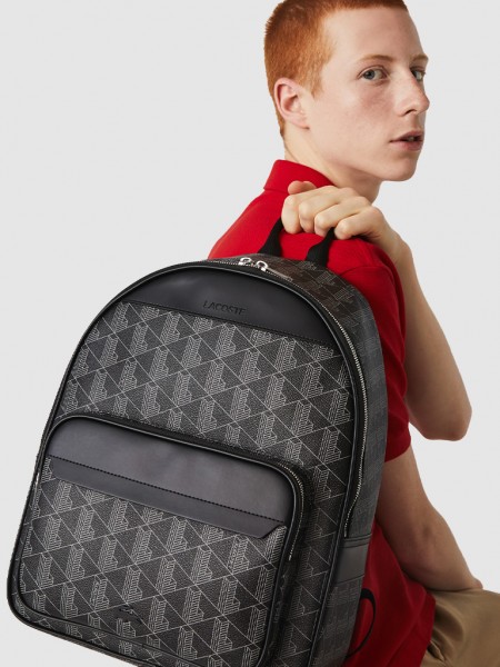 Mochilas Homem The Blend Monogram Backpack Lacoste