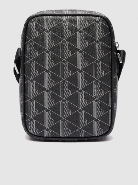 Shoulder Bags Man Black Lacoste