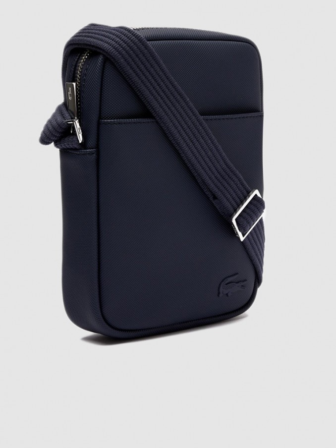 Shoulder Bags Man Navy Blue Lacoste