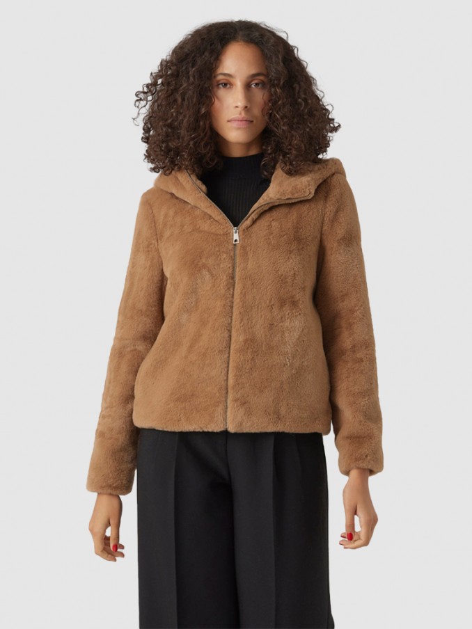 Jacket Woman Camel Vero Moda