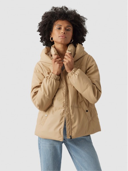 Chaqueta Mujer Beige Vero Moda