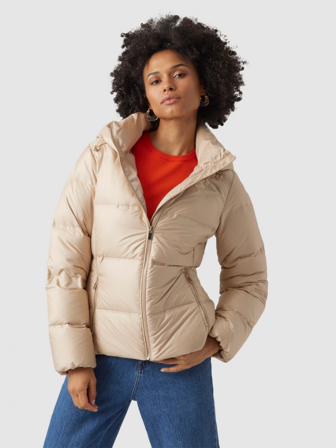 Chaqueta Mujer Beige Vero Moda