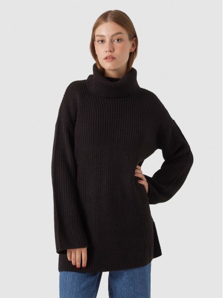 Pullover Woman Black Vero Moda