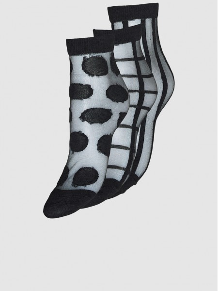 Socks Woman Black Vero Moda