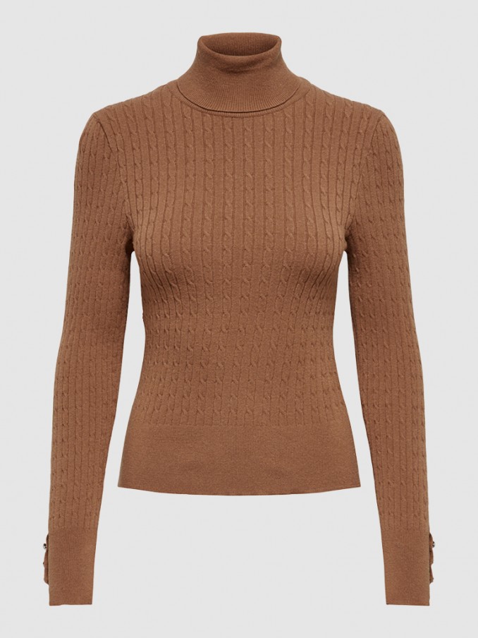 Pullover Woman Camel Only