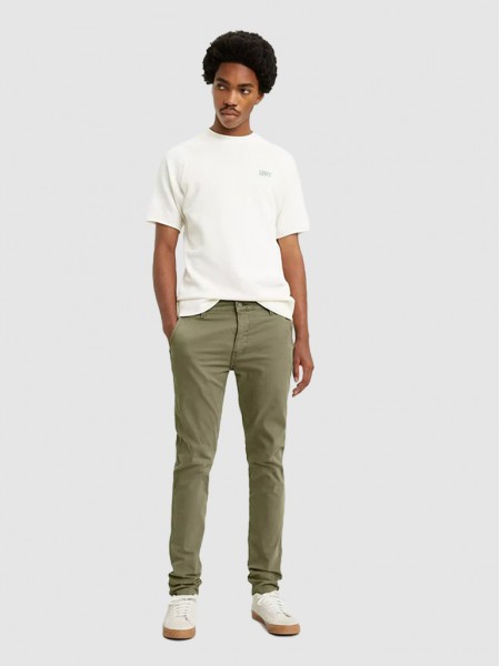 Pants Man Green Levis