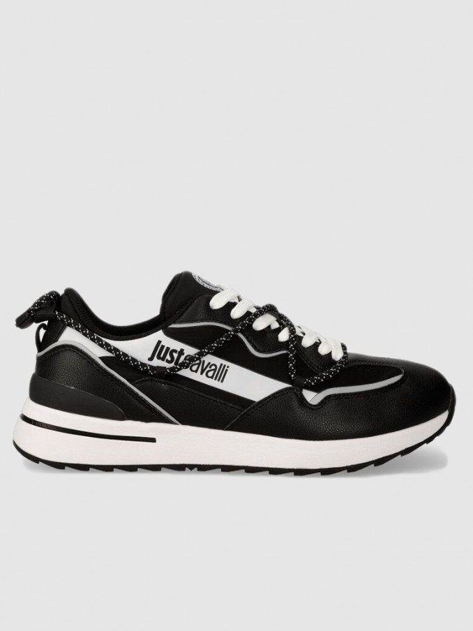 Tenis Hombre Negro Just Cavalli