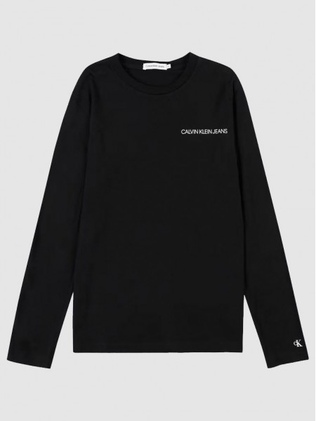 T-Shirt Boy Black Calvin Klein