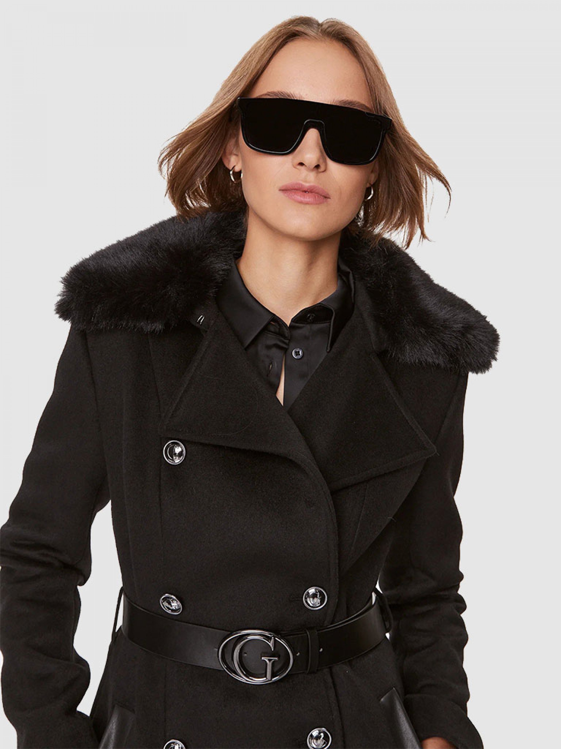 Jacket Woman Black Guess