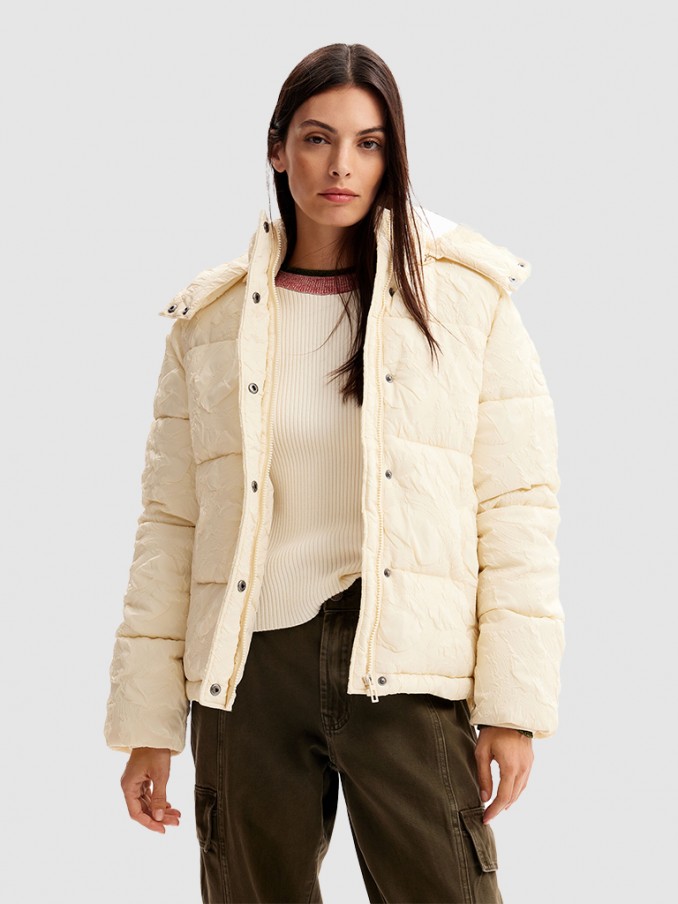Jacket Woman White Desigual
