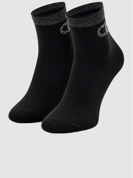 Socks Woman Black Calvin Klein