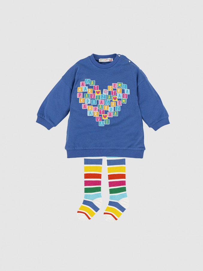 Dress Girl Blue Agatha Ruiz de La Prada