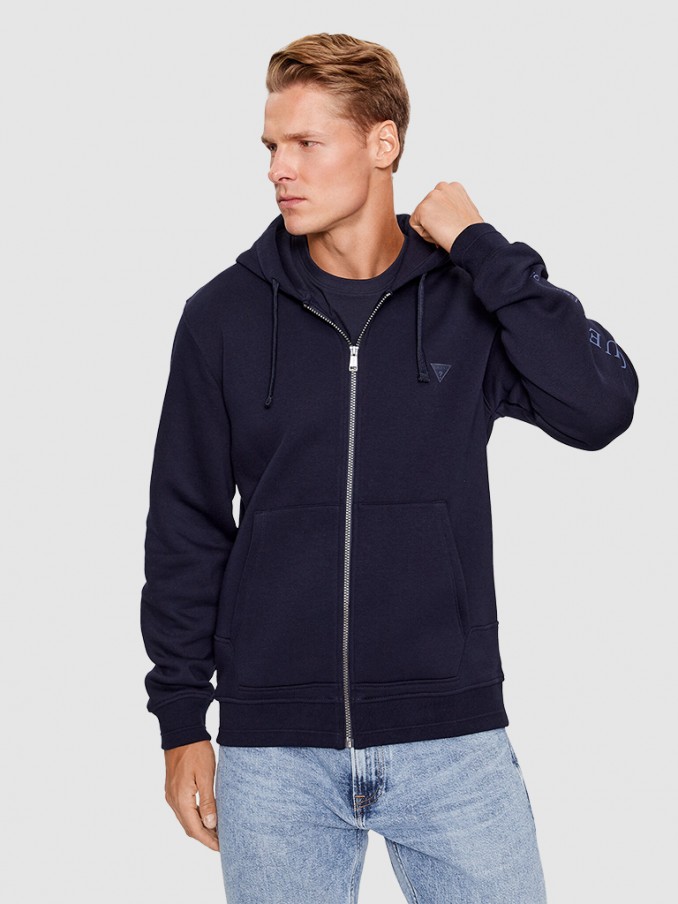 Jacket Man Navy Blue Guess