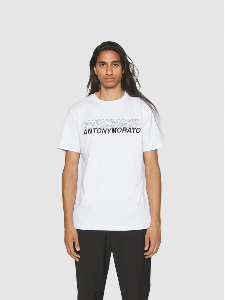 T-Shirt Man White Antony Morato