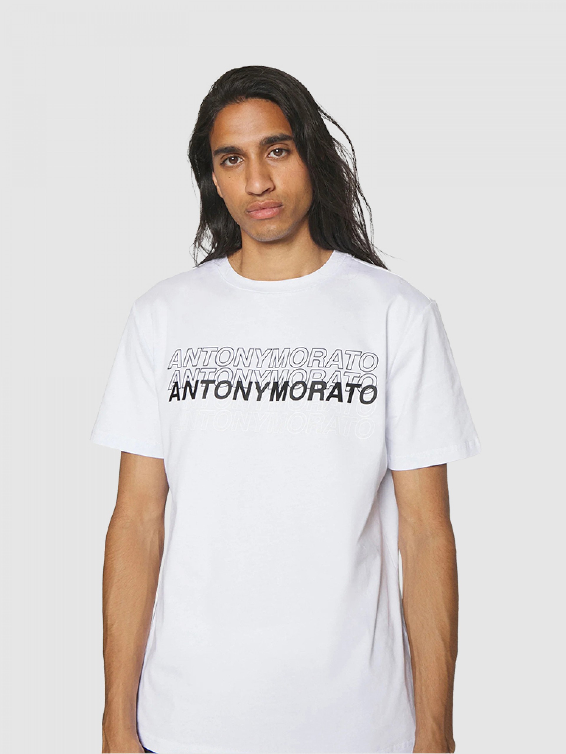 T-Shirt Man Antony Morato White Mellmak - Main Image