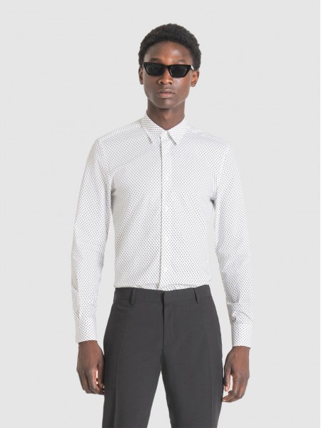 Shirt Man White Antony Morato