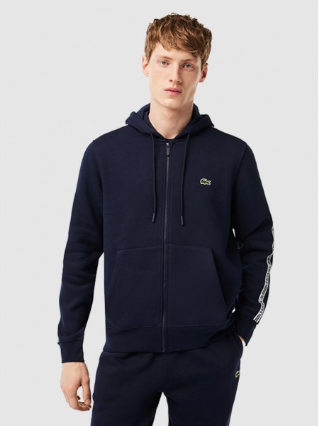 Chaqueta Hombre Azul Marino Lacoste