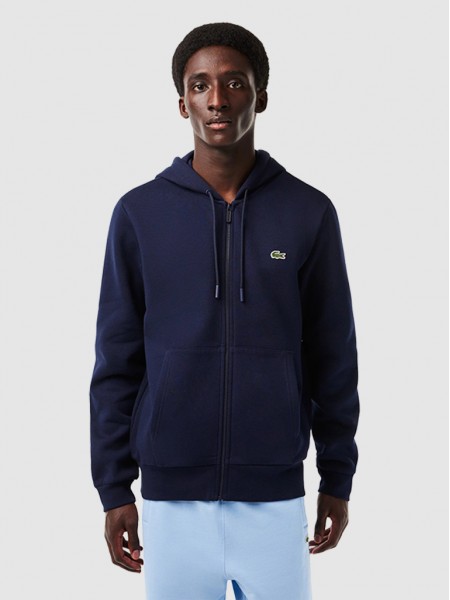 Jacket Man Navy Blue Lacoste