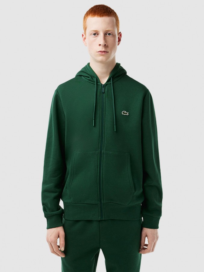 Chaqueta Hombre Verde Lacoste