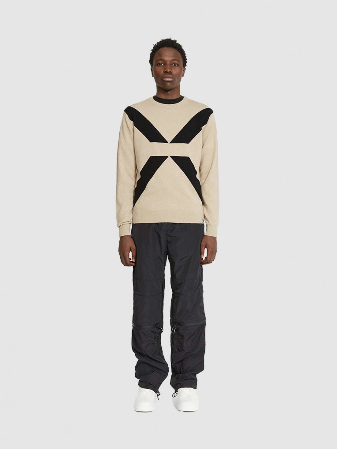 Pullover Man Beige John Richmond