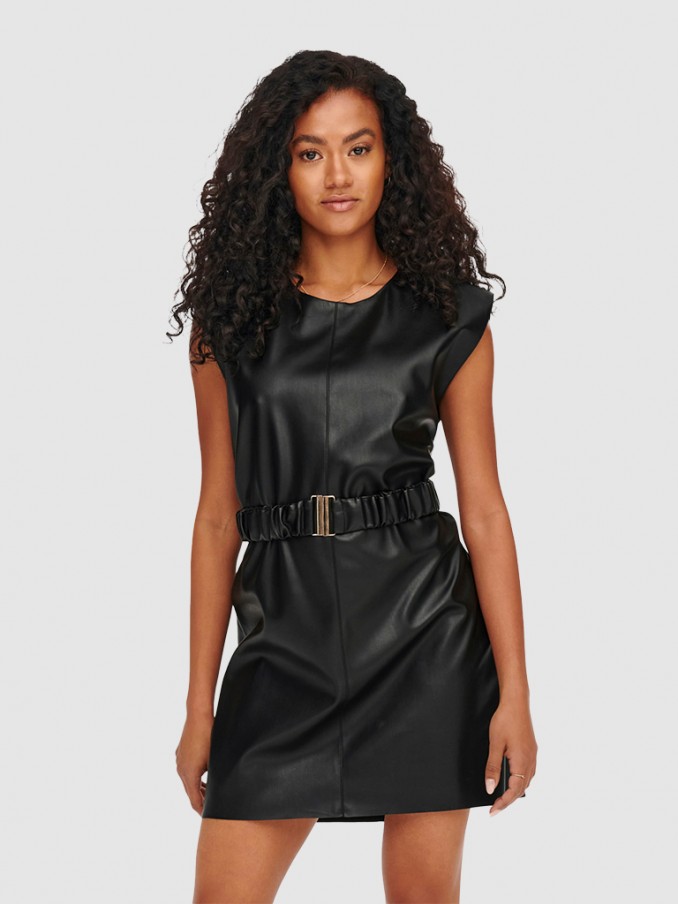 Vestido Mujer Negro Only