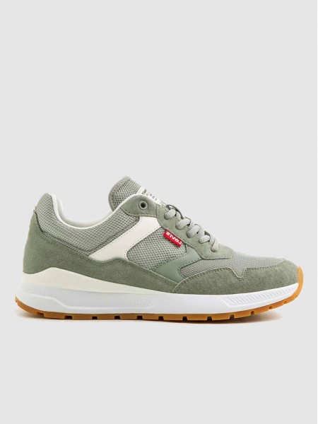 Tenis Mujer Verde Levis