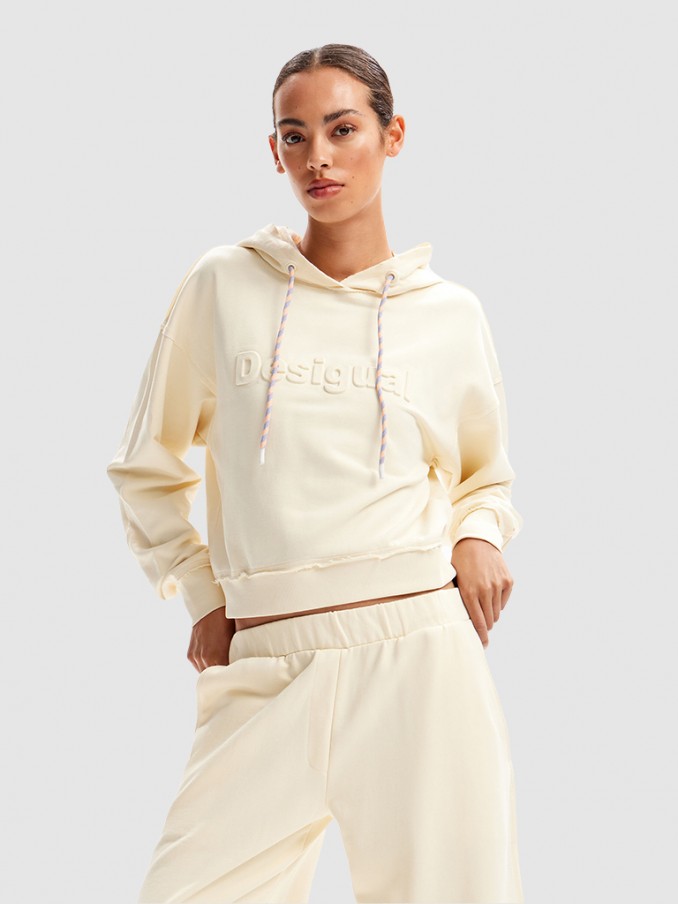 Jersey Mujer Blanco Desigual
