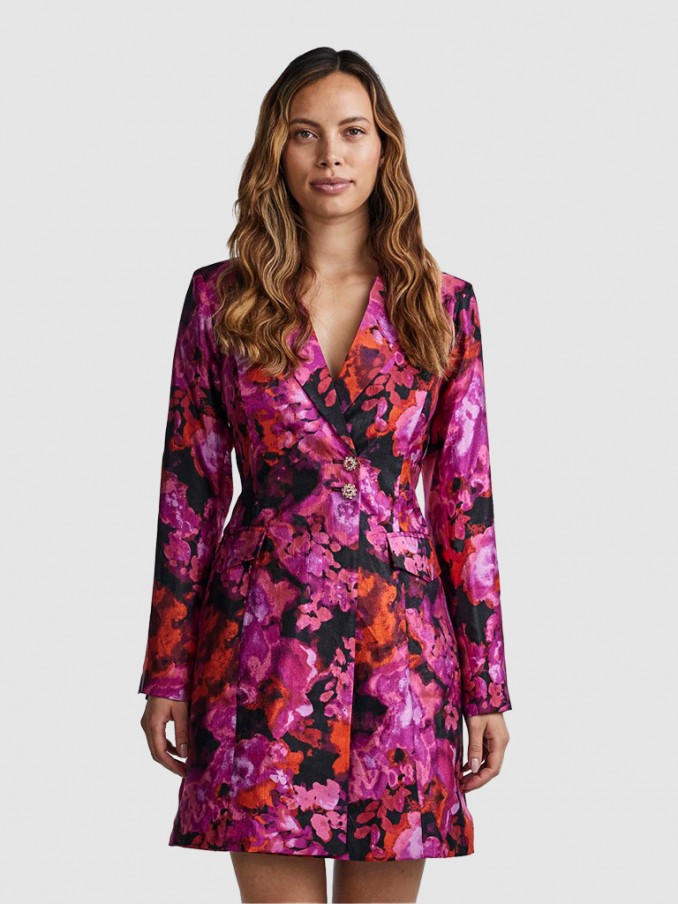 Vestido Mujer Imprimir Yas