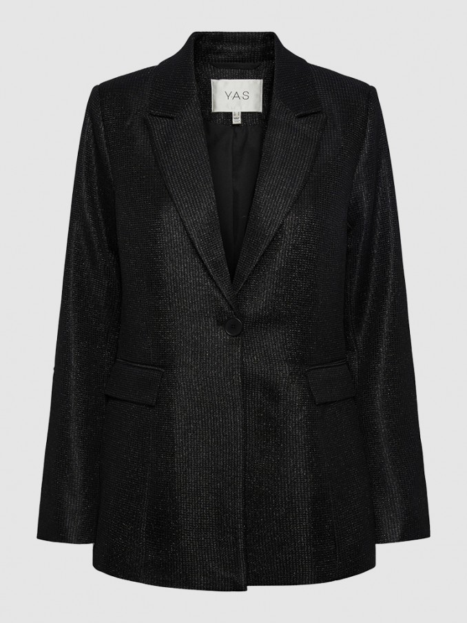 Blazer Mujer Negro Yas