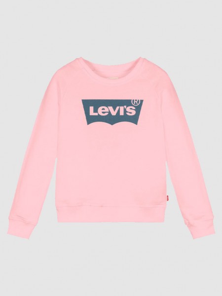 Sweatshirt Girl Rose Levis