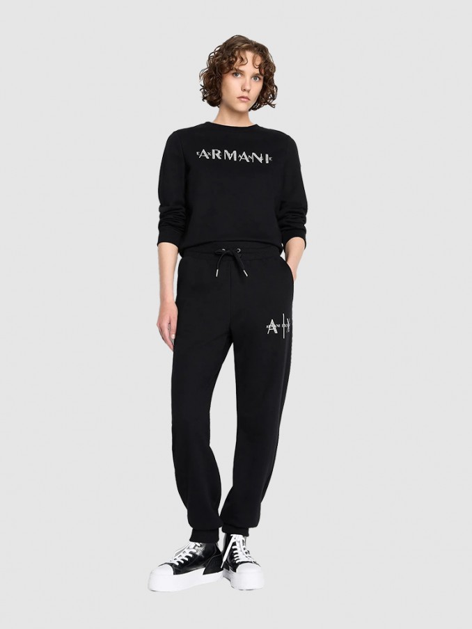 Jersey Mujer Negro Armani Exchange