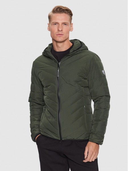 Jacket Man Green Ea7 Emporio Armani